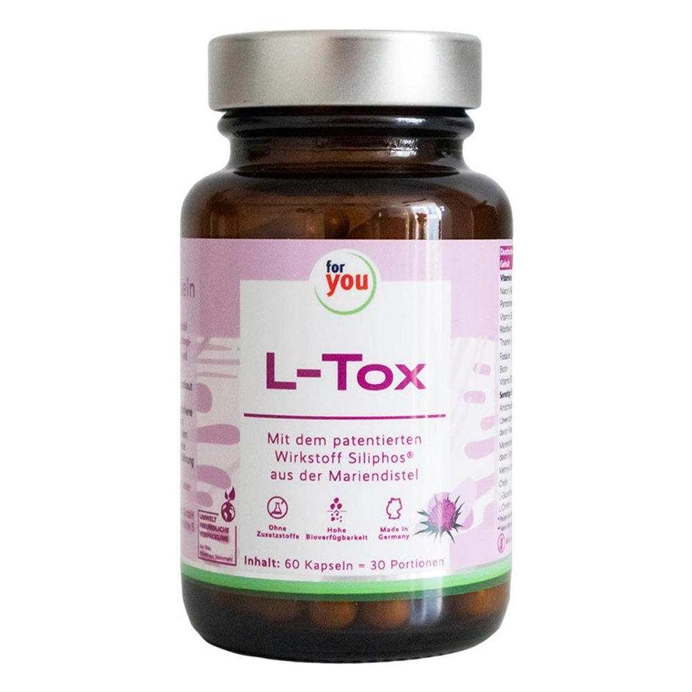 For You L-tox Leber Detox Kapseln