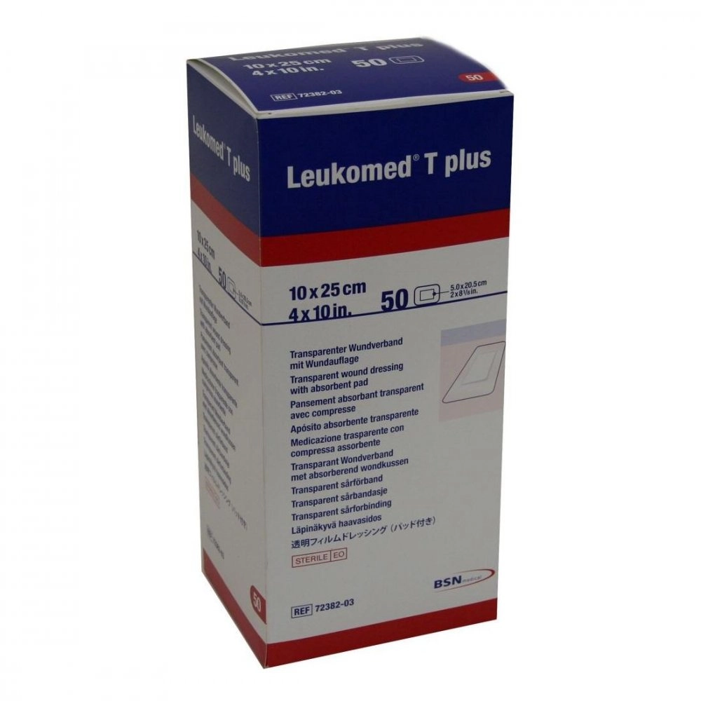 Leukomed transparent plus sterile Pflaster 10x25 cm