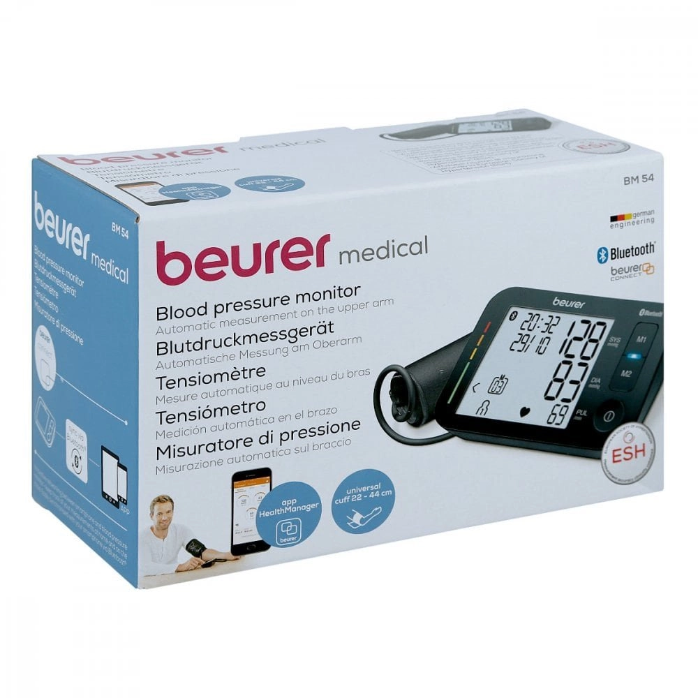 Beurer Bm54 Oberarm BlutdruckmessgerÃ¤t+Bluetooth