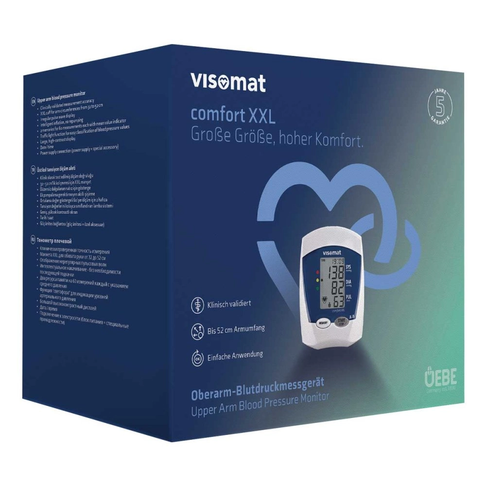 Visomat comfort XXL Oberarm BlutdruckmessgerÃ¤t