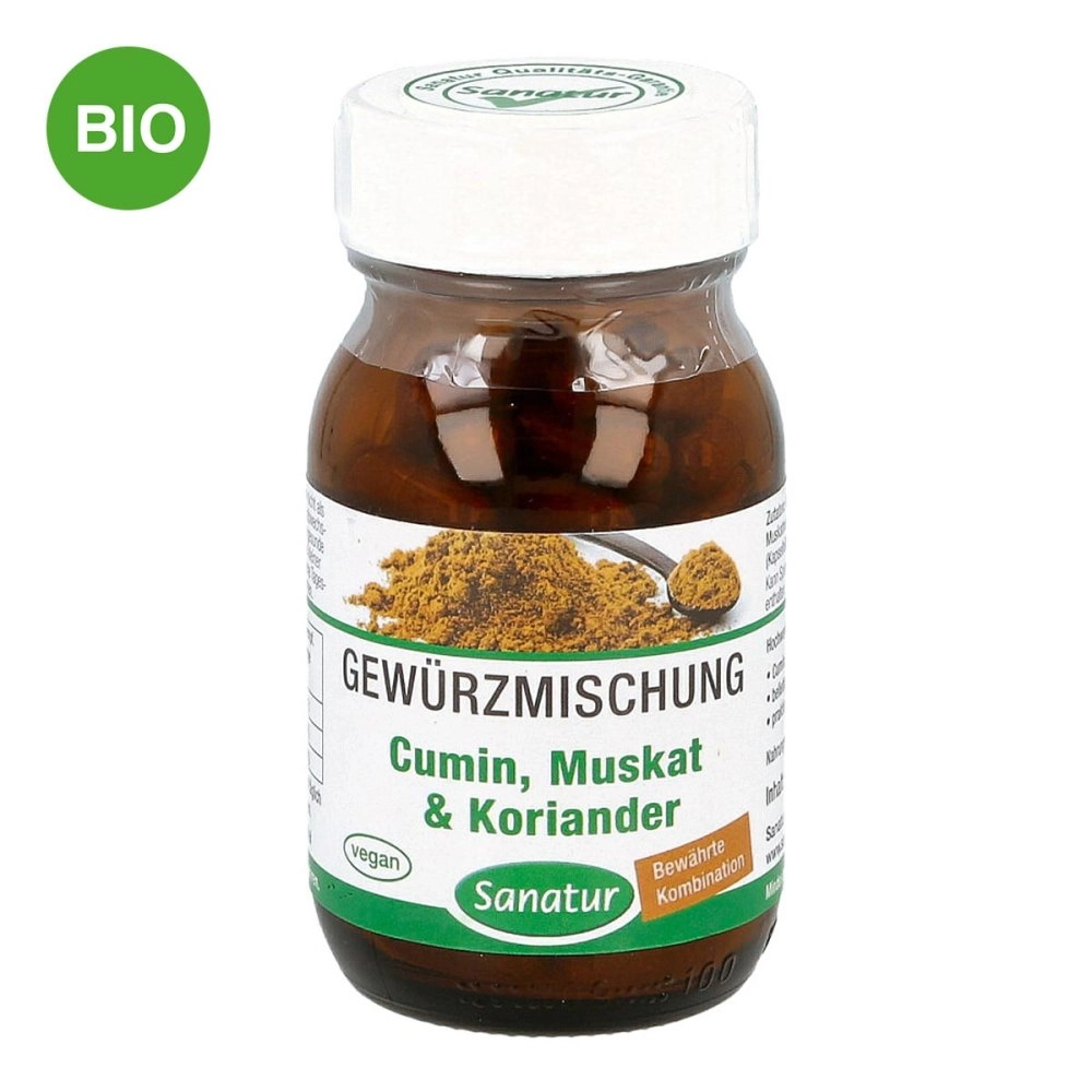 Cumin Muskat & Koriander GewÃ¼rzmischung Kapseln