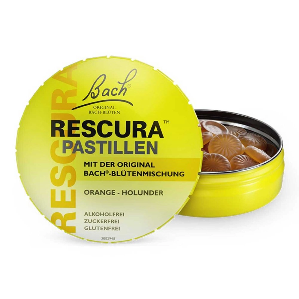 BachblÃ¼ten Original Rescura Pastillen Orange-Holunder