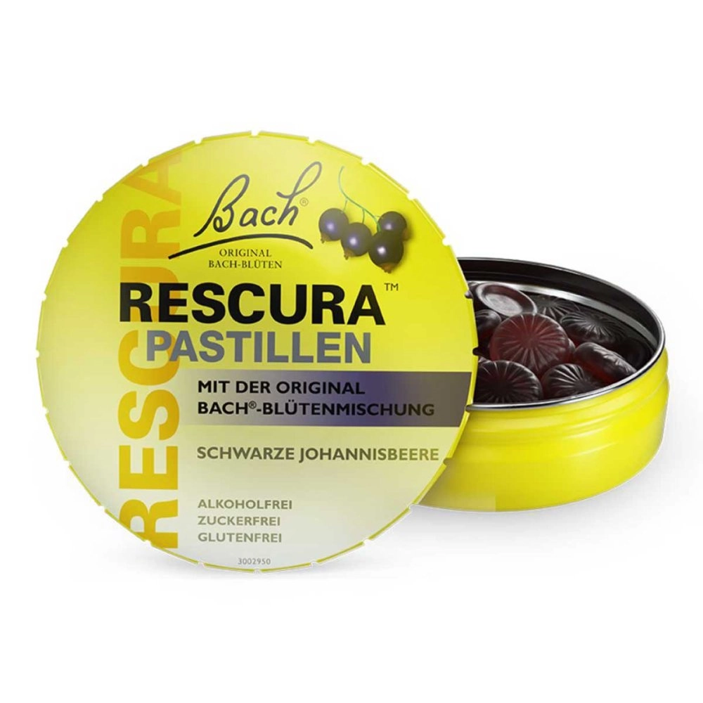 BachblÃ¼ten Original Rescura Pastillen Schwarze Johannisbeere
