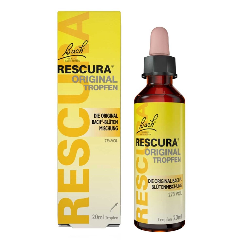 BachblÃ¼ten Original Rescura Tropfen mit Alkohol