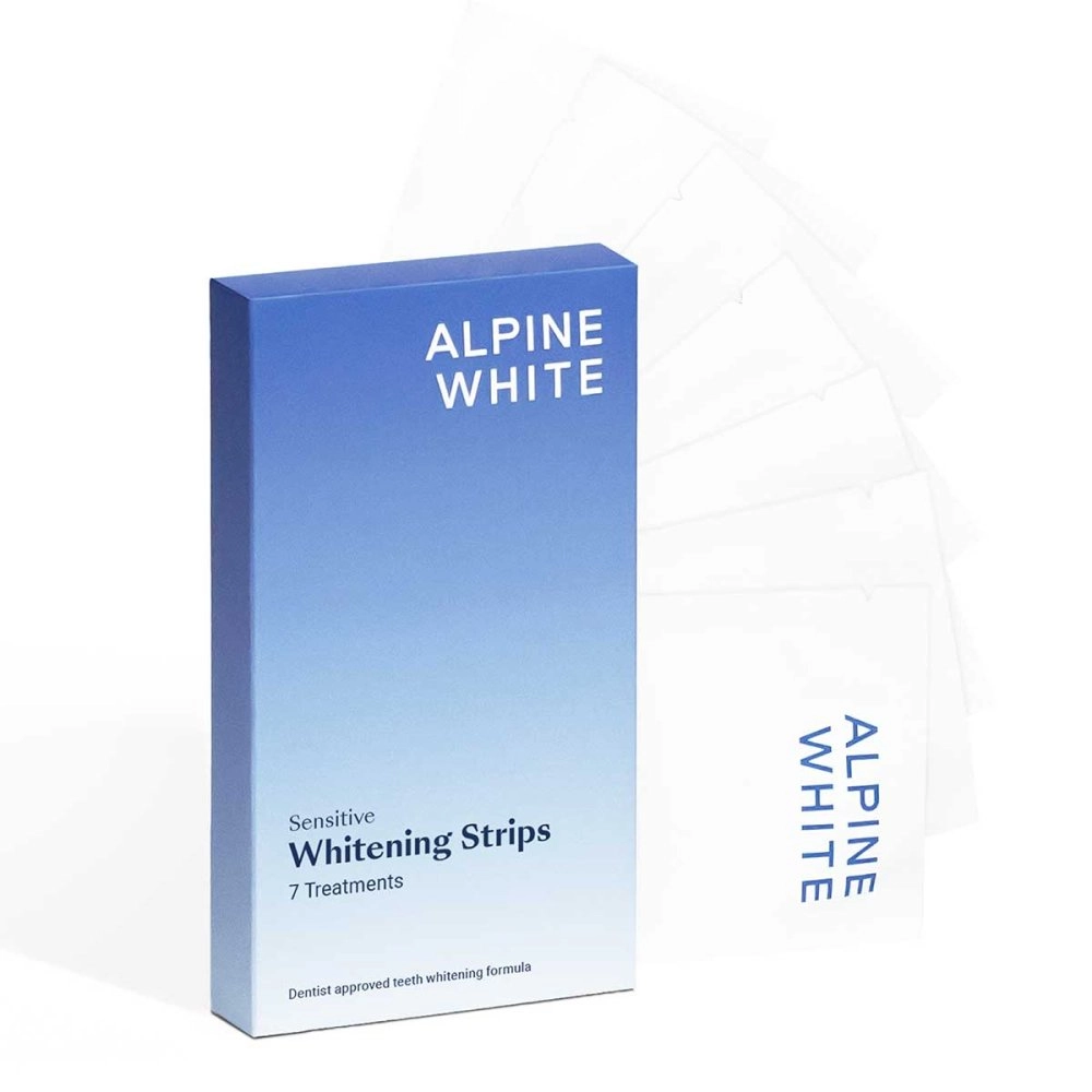 Alpine White Whitening Strips sensitive