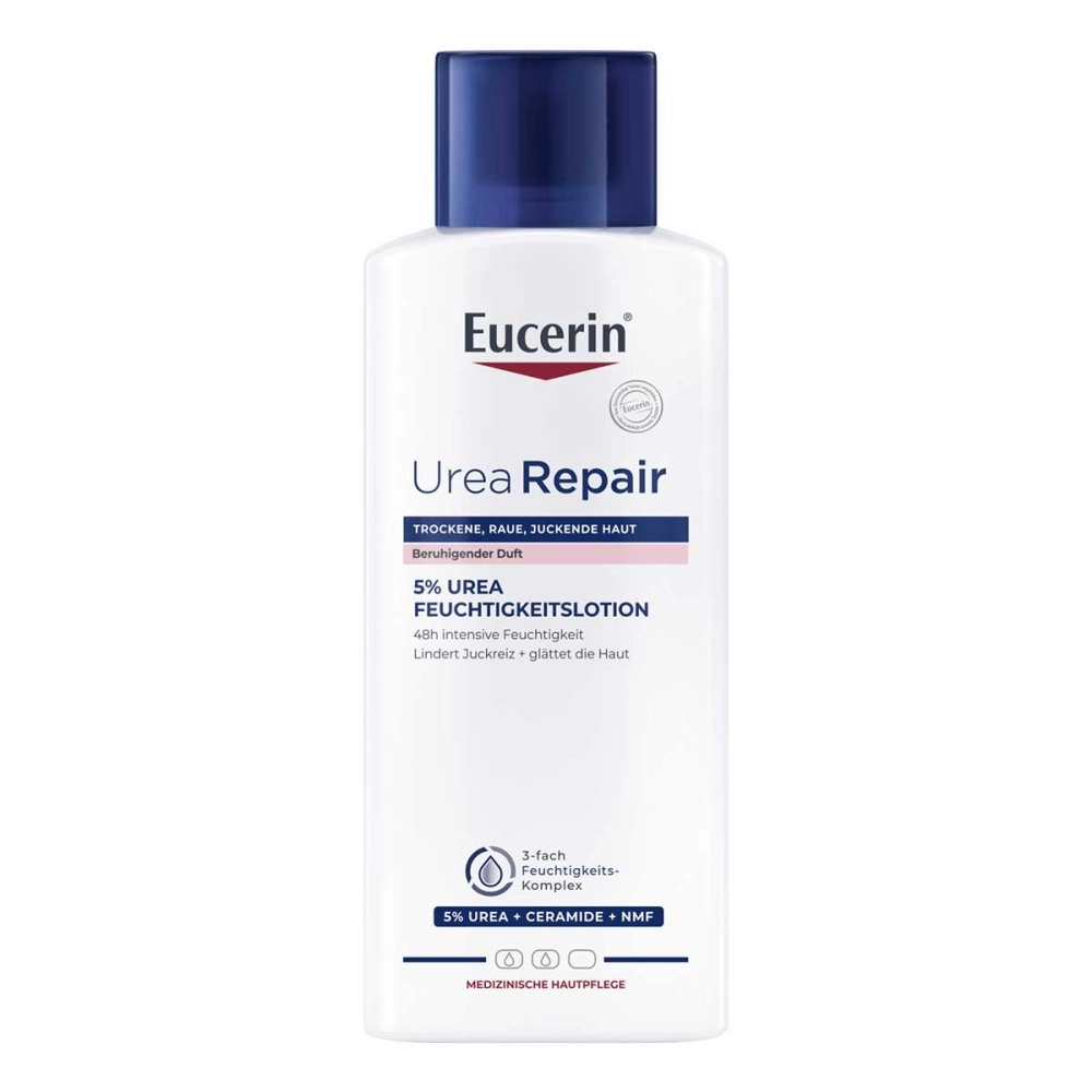 Eucerin UreaRepair Plus 5% Urea mit beruhigendem Duft