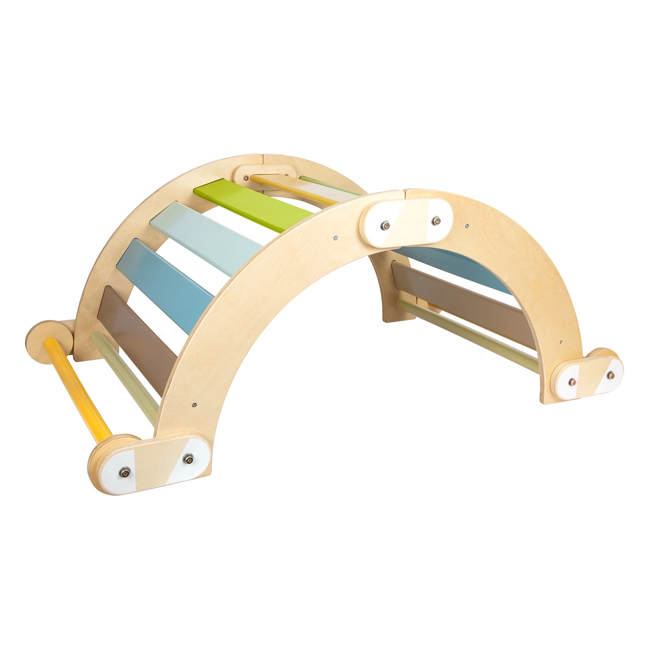 Small Foot Kletterwippe Adventure 12238 | Balanceboard | Schwierigkeitsgrad individuell anpassbar | Kletterbogen einzeln nutzbar | Trennbar