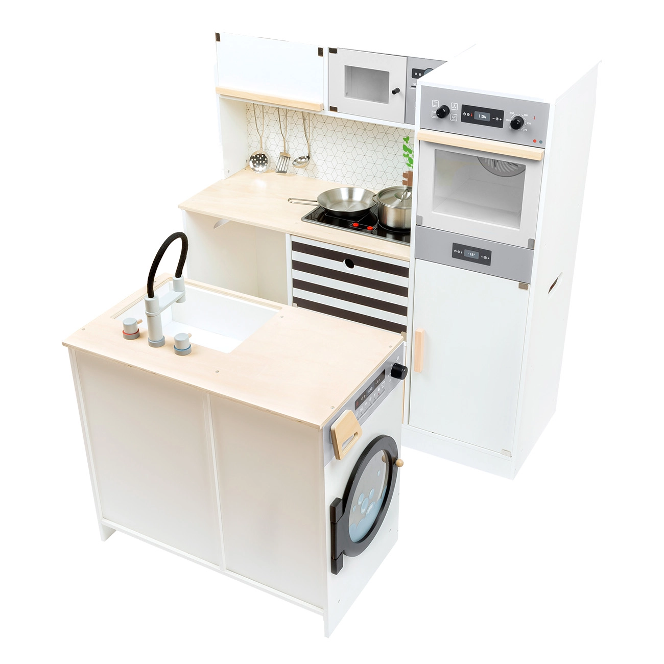 Small Foot Kinderküche modular XL 11464 mit| herausnehmbaren Spühlbecken