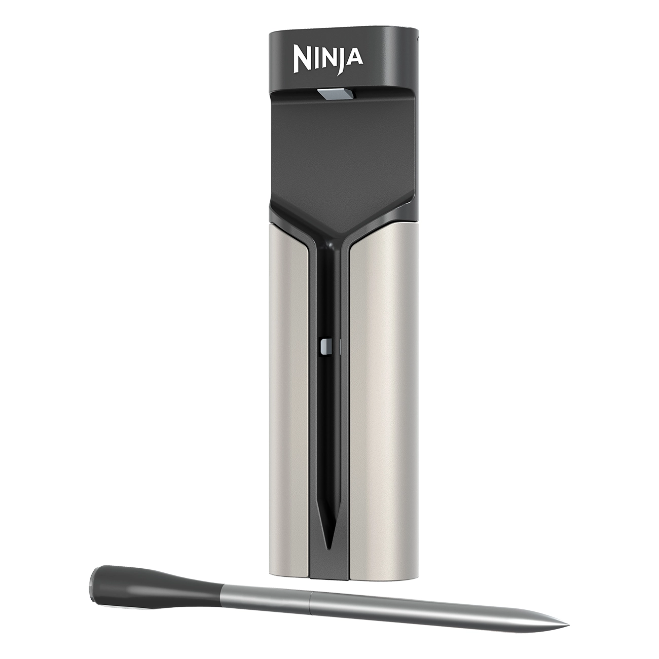 Ninja ProChef Grillthermometer WP100EU | Edelstahl | Fleischthermometer | Live-Update durch APP-Verbindung | Kabellos | Drinnen & Draußen