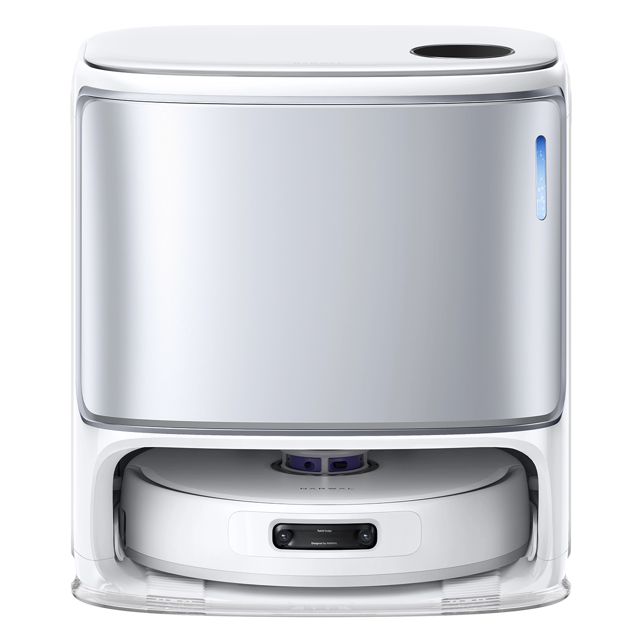 Narwal Freo Z10 Ultra weiß | Saug-/Wischroboter | Kein Verheddern | Starke Saugkraft | Dual-Kamera-Erkennungstechnologie | Dynamische Kanten- und Eckenreinigung | Antibakterielles System