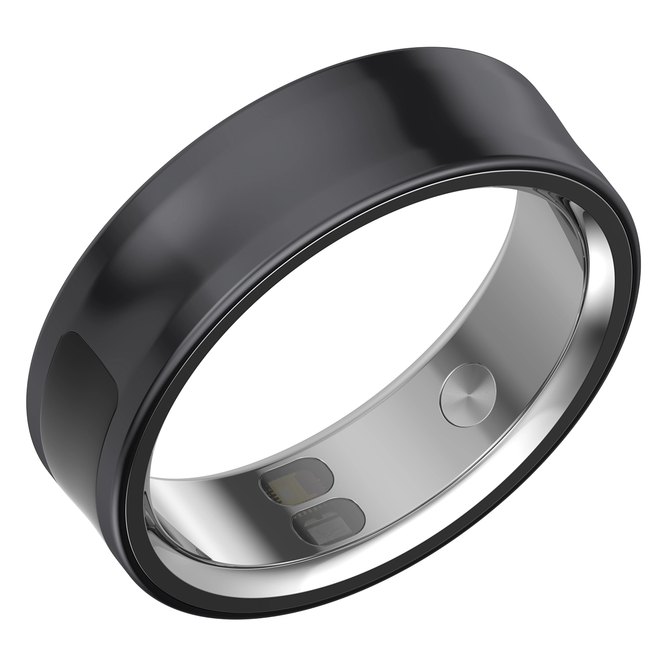 Imiki Ring 2 schwarz | Smart Ring | Vibrationsalarm | Herzfrequenzmessung | Aktivitätstracking | 5 ATM | 5 - 7 Tage Akkulaufzeit | Smart Touch