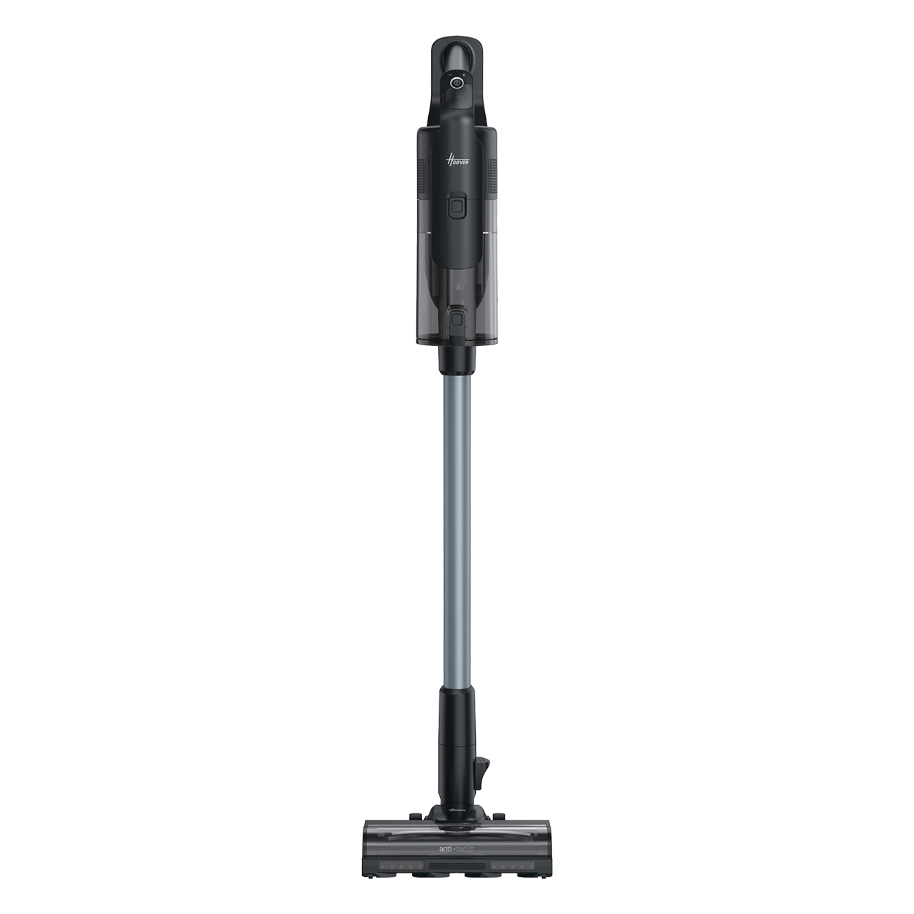 Hoover HF610H Urban Black | Akkustaubsauger | 90 Min Laufzeit | Dual-Way-Technologie | PARK&GO Funktion | Trennsystem | ANTI-TWIST