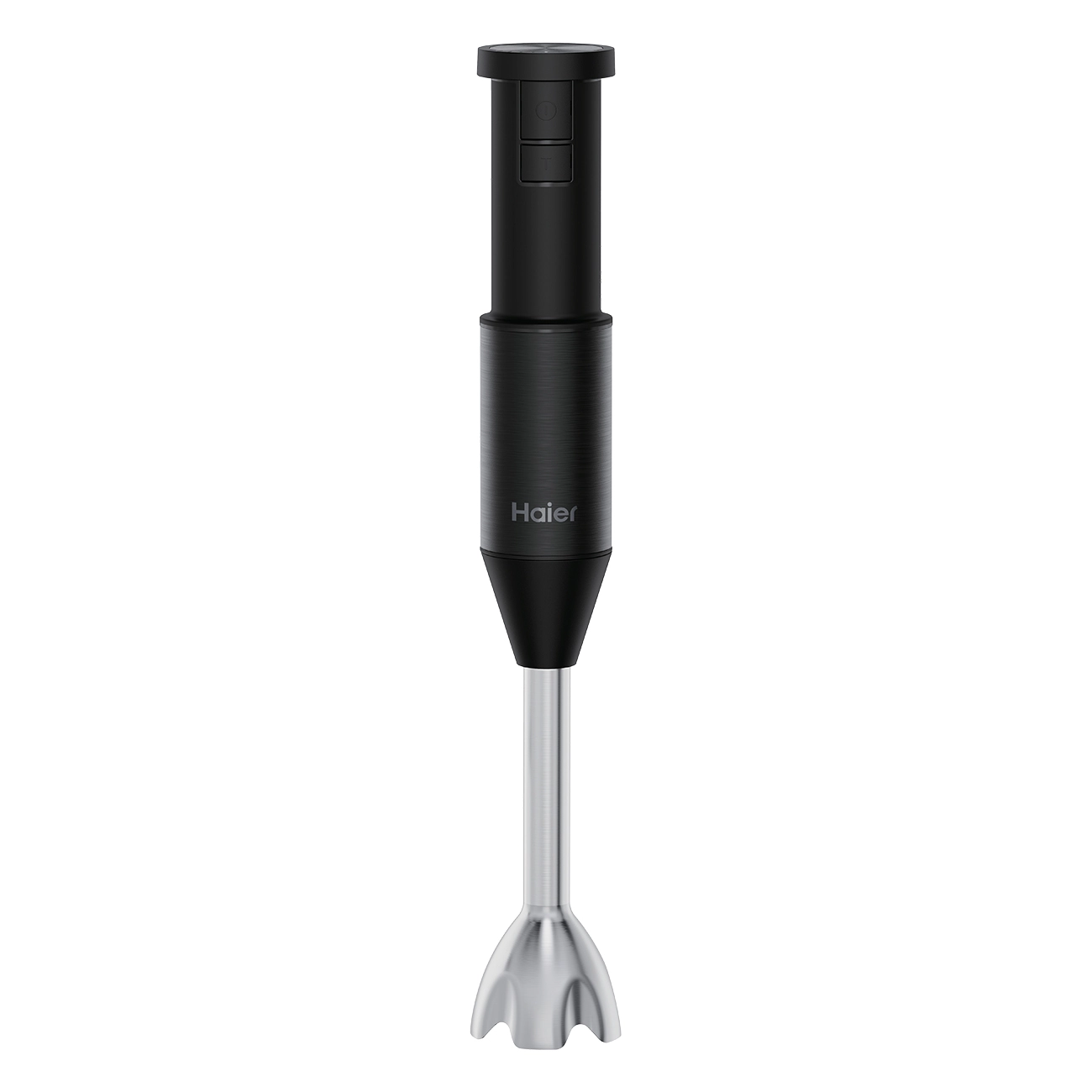 Haier HHB5B2/1 011 schwarz | Stabmixer | 3 Laserscharfe Klingen | 10 Variable Geschwindigkeiten | Pulse-Funktion | Turbo-Taste | Ergonomischer Griff