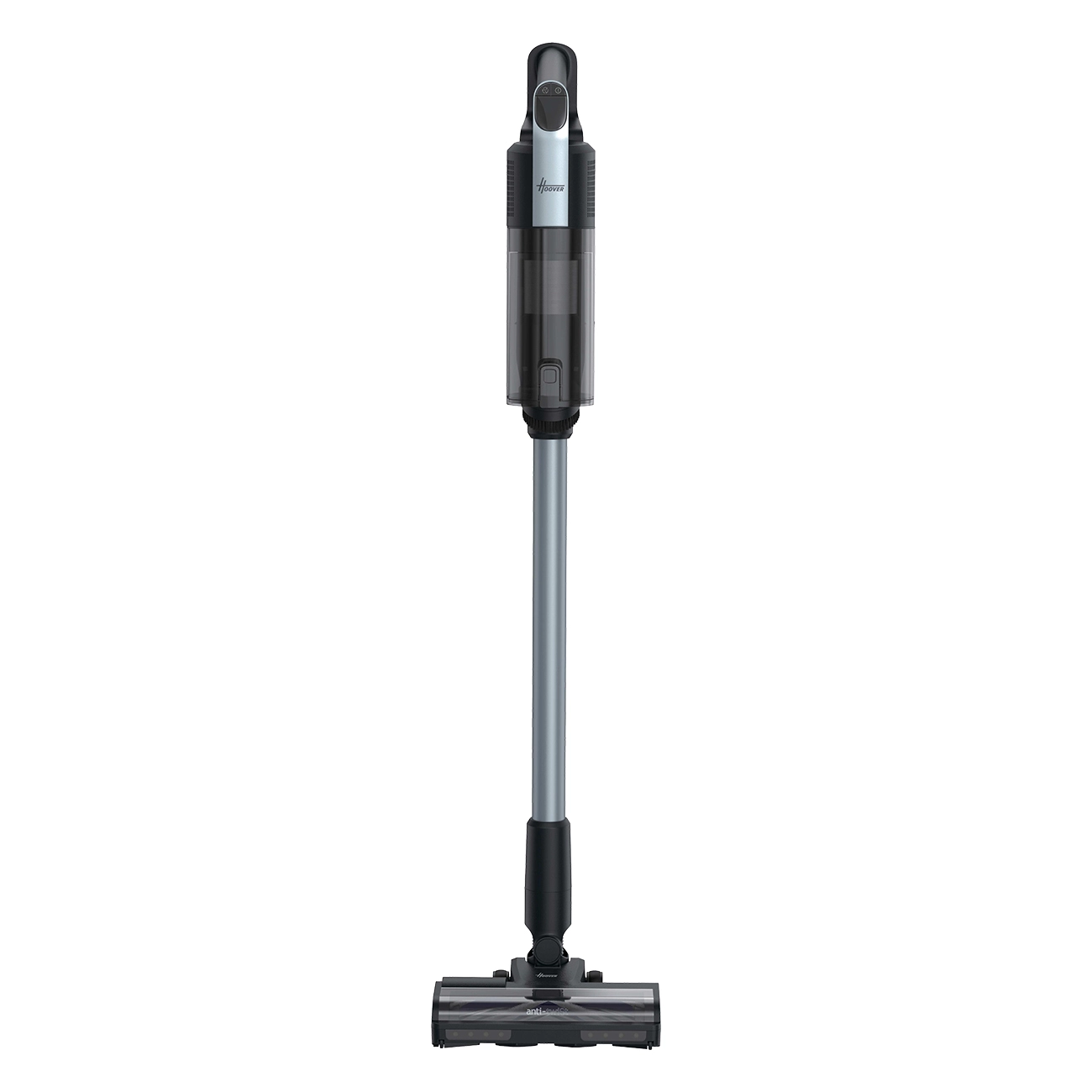 Hoover HF3 Pro schwarz | Akkustaubsauger | Bürstenloser Motor | 3 Modi für jede Reinigungssituation | Automatische Absaug- und Ladestation