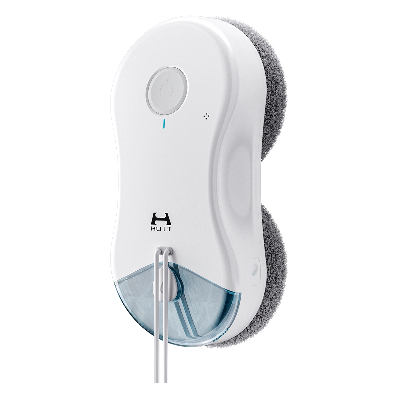 Hutt DDC55PRO weiß | Fensterputzroboter | Ohne App | Mit Sprühfunktion | Sauber bis nah an den Rand | Für Fenster und mehr | Auch für Spiegel & Fliesen geeignet