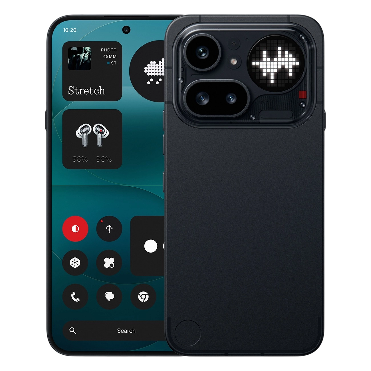 Nothing Phone (4a) Pro schwarz | Smartphone | 6.83" AMOLED-Display | leuchtende Gylph-Matrix | ikonisches Design | Sony 50MP-4K Hauptkamera | 50W Schnellladen