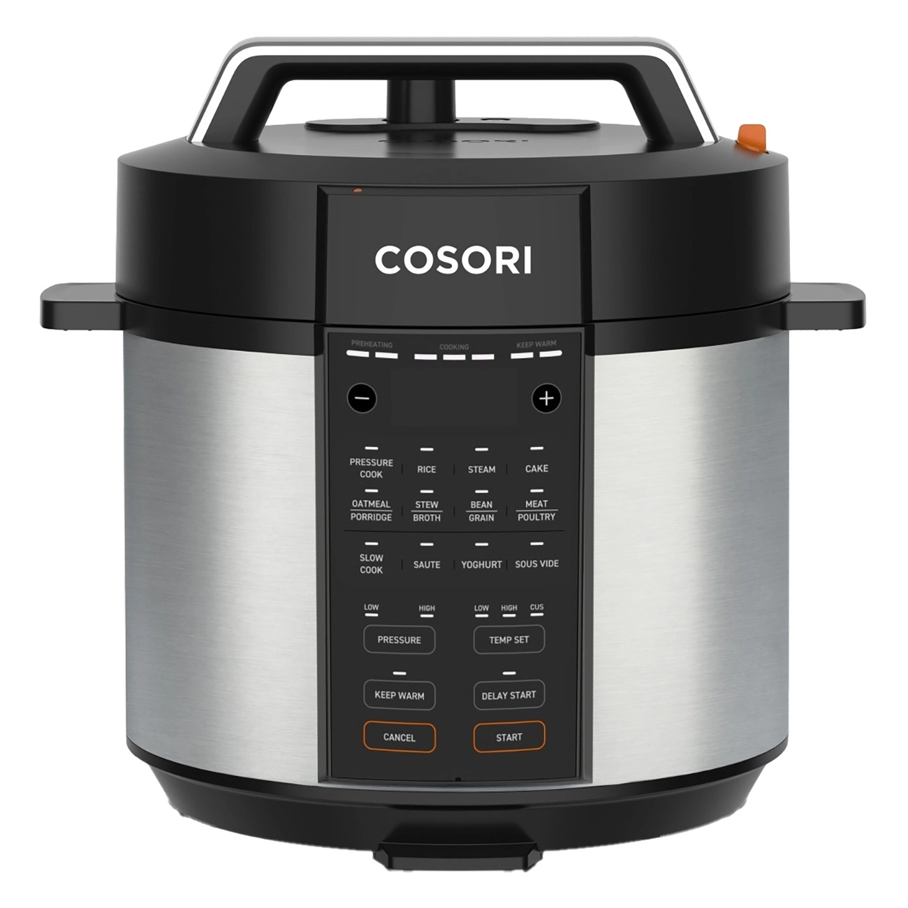 Cosori CMC-CO601-SEU schwarz | Multicooker | Warmhaltefunktion | Voreingestellte Kochprogramme | 5,7 l | Timer | 14 automatischen Programme