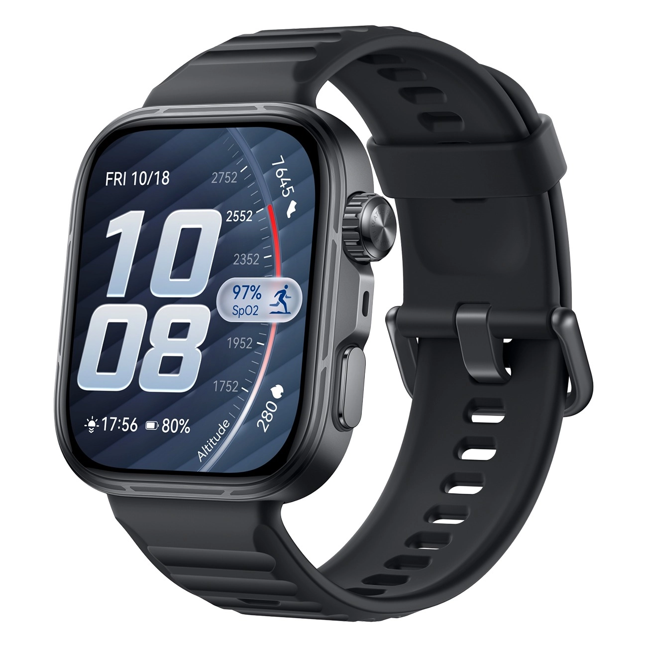 Huawei Watch Fit 5 Pro schwarz | Smartwatch | FullView LTPO-Display | NFC-Zahlung | optimierties Sporterlebnis | präzises Schlaftracking | EKG und HRV