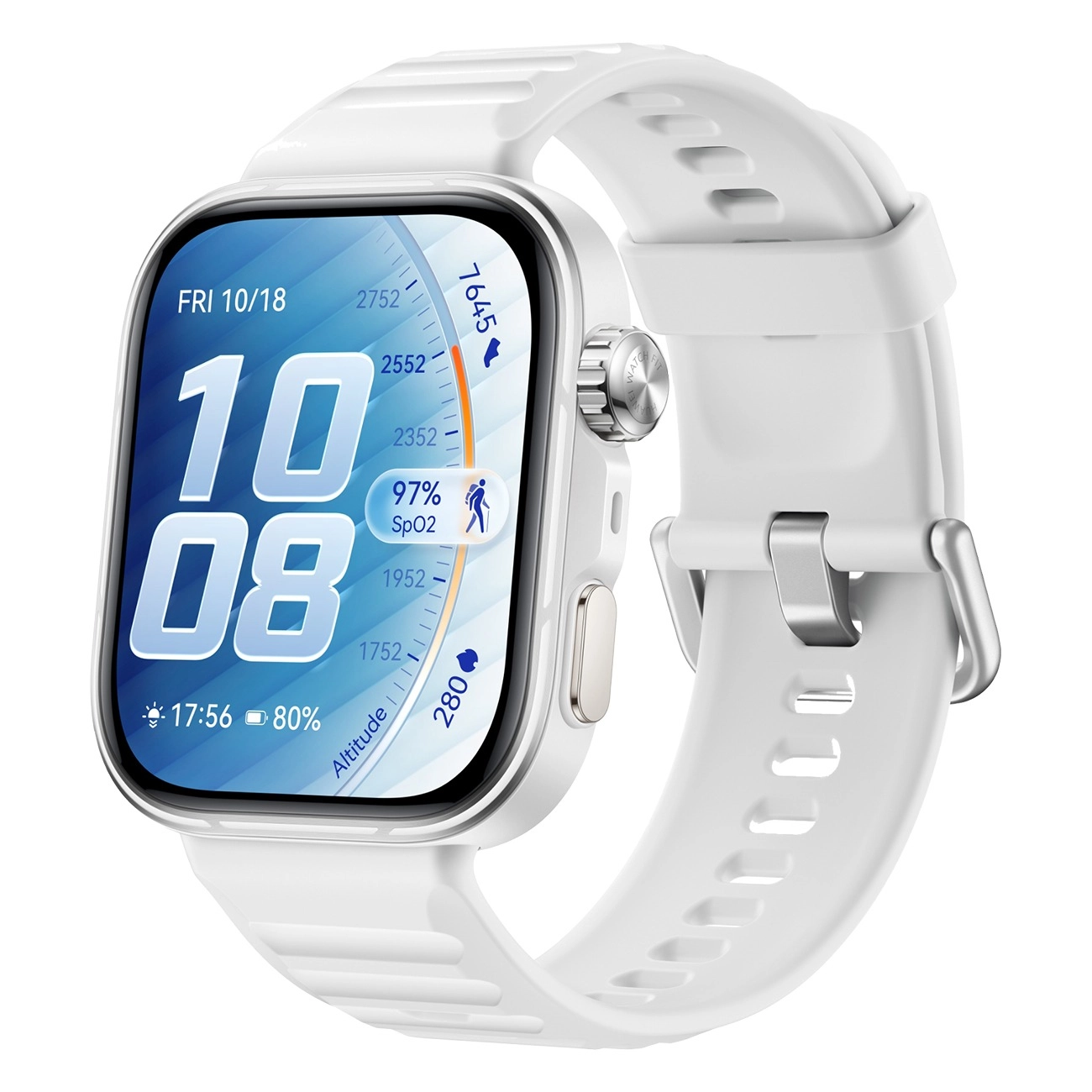 Huawei Watch Fit 5 Pro weiß | Smartwatch | FullView LTPO-Display | NFC-Zahlung | optimierties Sporterlebnis | präzises Schlaftracking | EKG und HRV