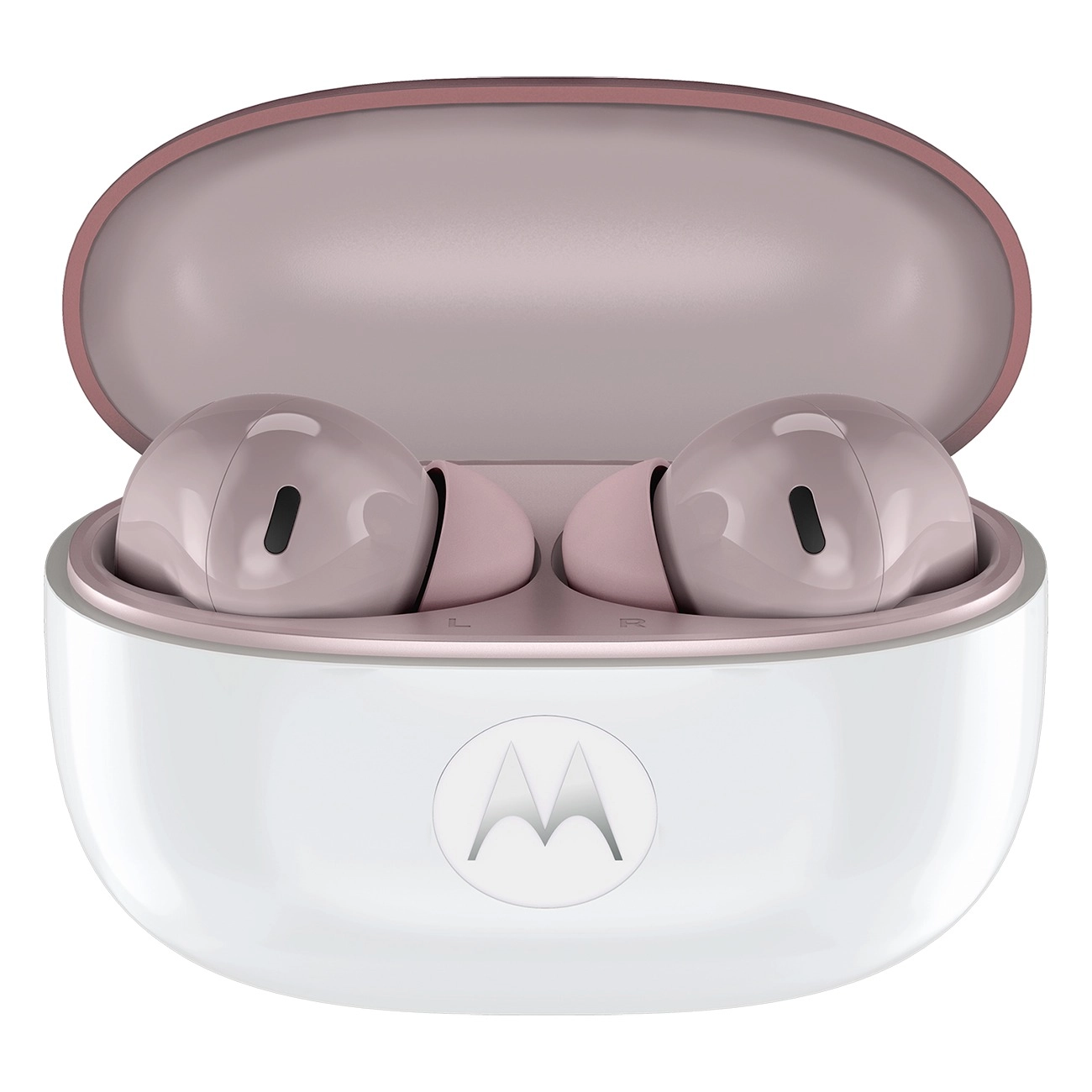 Motorola Moto Buds 2 lila | Earbuds | Hi-Res-Audio mit LHDC und Raumklang | aktive Geräuschunterdrückung | bis zu 48 h Akku mit Ladecase | moto ai | IPX4