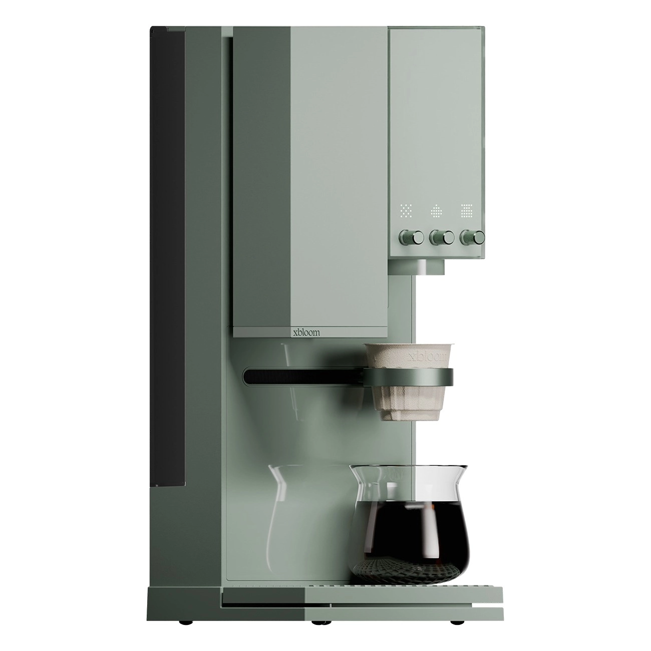 xBloom Studio grün | Kaffeemaschine | smarte Kaffeezubereitung | Premium-Kegelmahlwerk | schlankes modernes Design | minimalistische Kücheneinrichtung