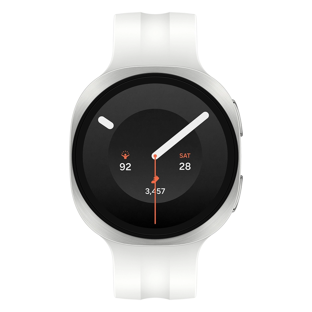Samsung Galaxy Watch9 40mm BT weiß | 1.3 Zoll Super AMOLED Display | Gesundheitsmessung | EKG-und Blutdruckmessung | 5 ATM Wasserschutz | Dual-GPS