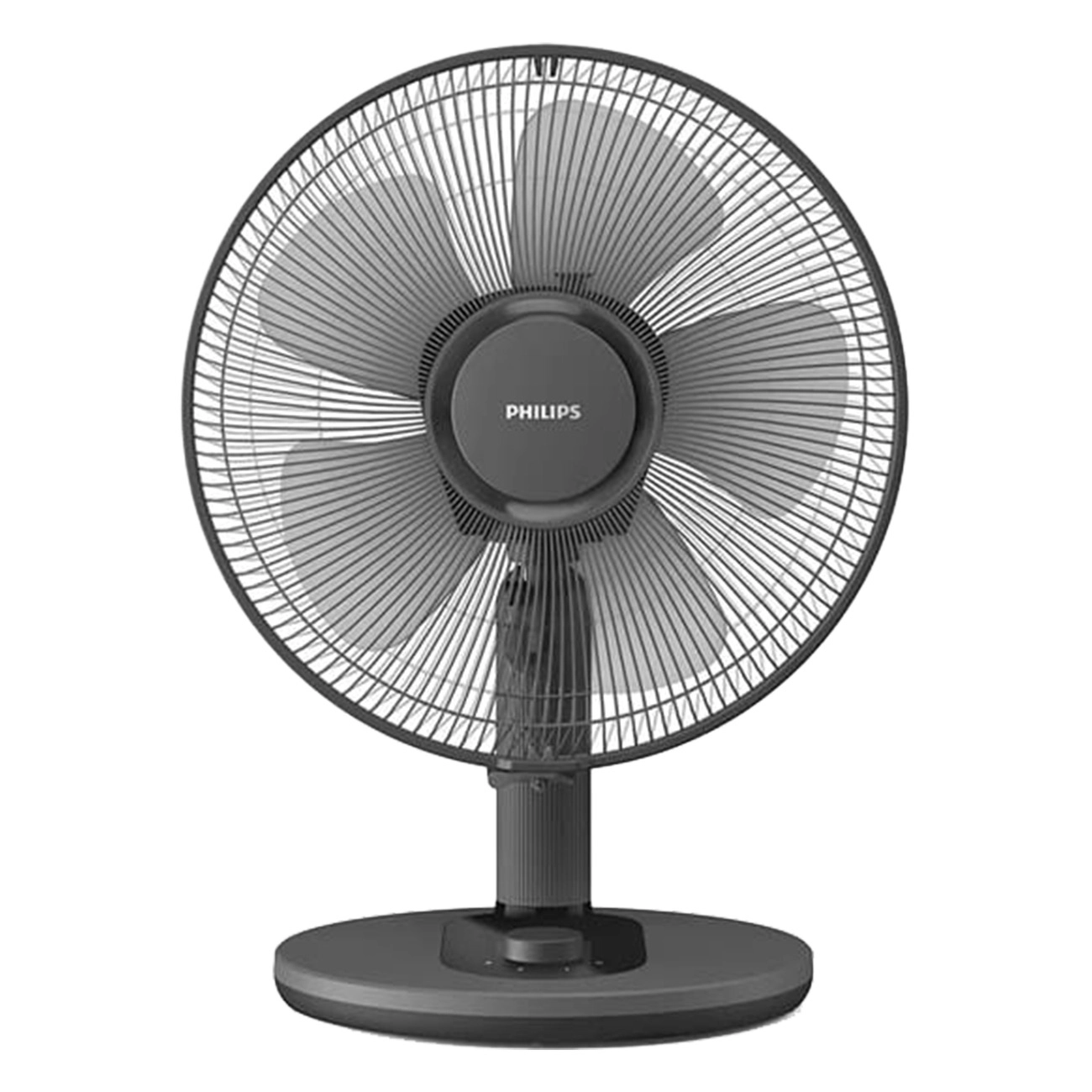 Philips Mercury 1000 Series schwarz | Ventilator | leiser Betrieb | Luftstrom bis 30 m | automatische Rotation | 3 Geschwindigkeitsstufen | energieeffizient