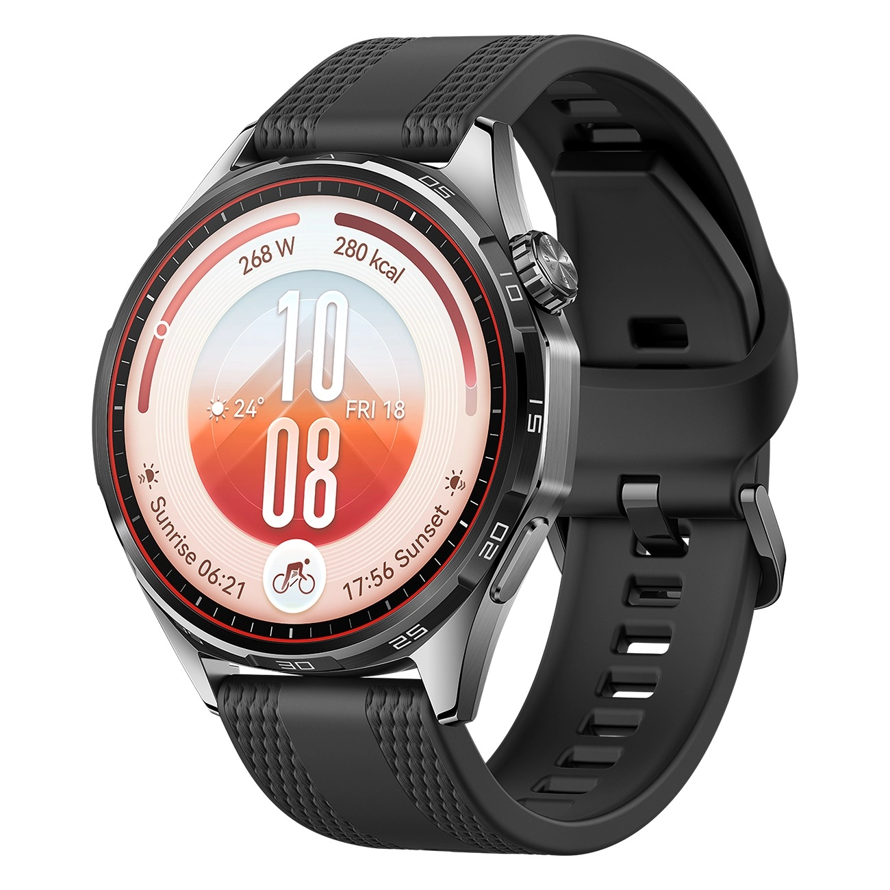 Huawei Watch GT 7 46mm schwarz | Smartwatch | Umfassende Ski- & Fahrrad-Features | EasyCross-Armband | Gesundheitsmonitoring | bis zu 21 Tage Akkulaufzeit