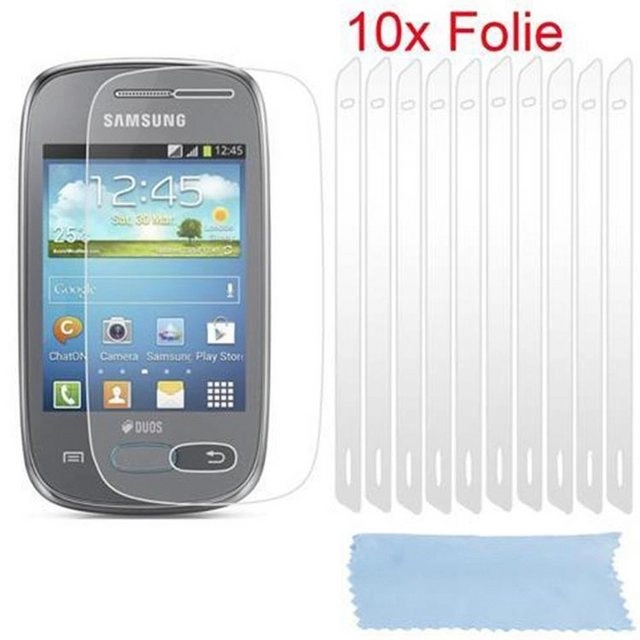 Cadorabo Displayschutzfolien für Samsung Galaxy POCKET NEO - Schutzfolien in HIGH CLEAR ? 10 Stück hochtransparenter Schutzfolien gegen Staub, Schmutz und Kratzer