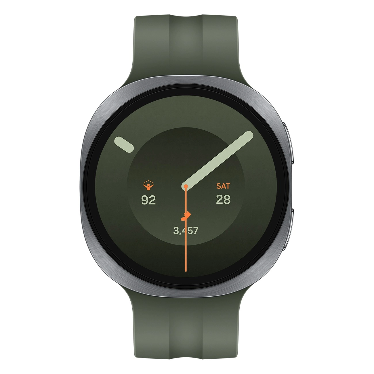 Aussteller Samsung Galaxy Watch9 44mm LTE Silber | 1.5 Zoll Super AMOLED Display | Gesundheitsmessung | EKG-und Blutdruckmessung | 5 ATM Wasserschutz | Dual-GPS