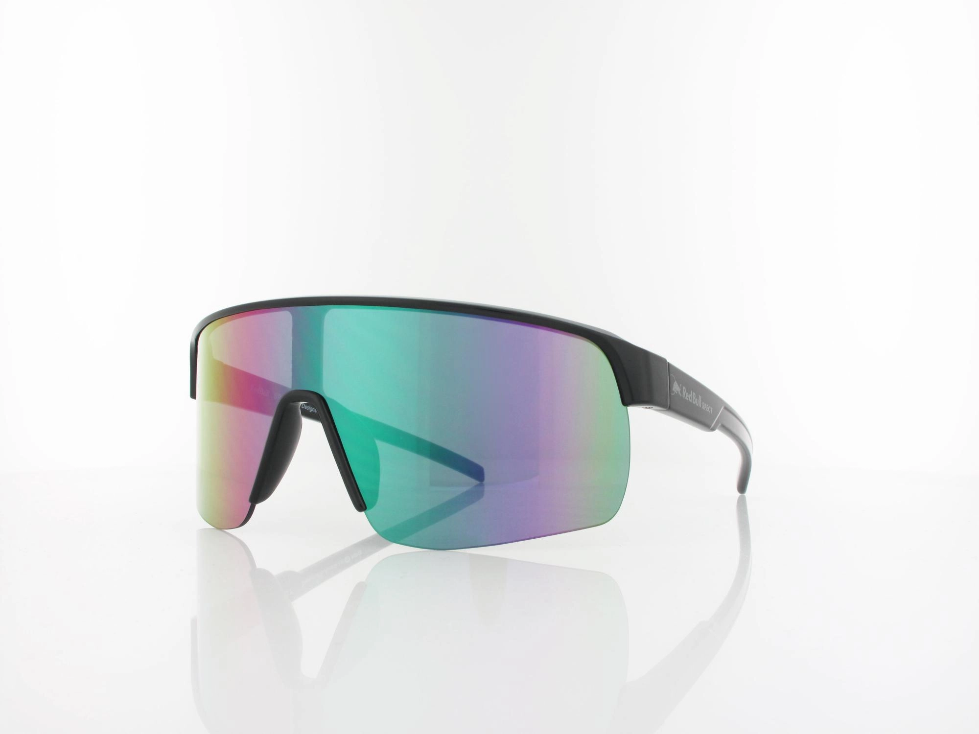 Red Bull SPECT DAKOTA 008 137 black / smoke with green mirror