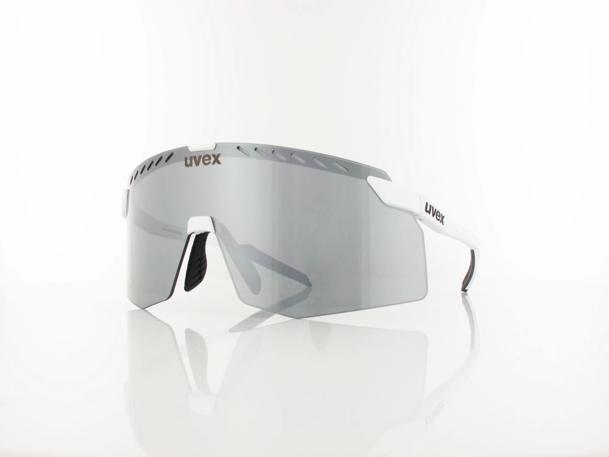 UVEX pace stage S534013 8816 145 white matt / mirror silver