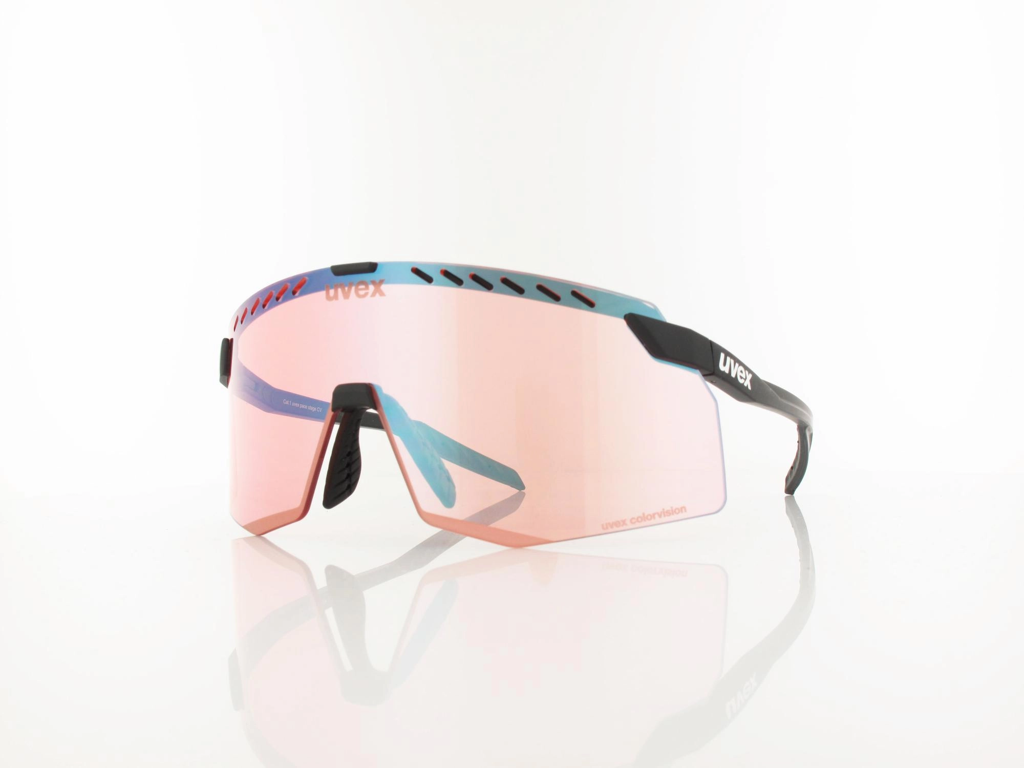 UVEX pace stage CV S533052 2280 145 black matt / buzzy blue
