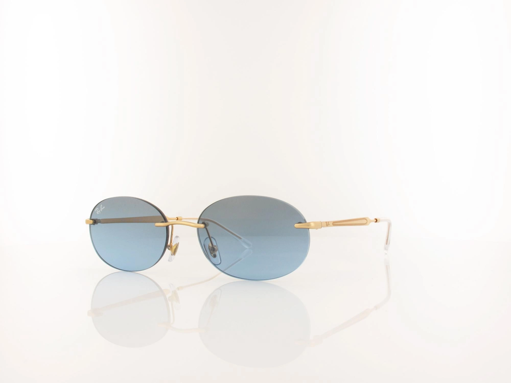 Ray Ban RB3767 001/4C 54 arista gold / blue grey gradient