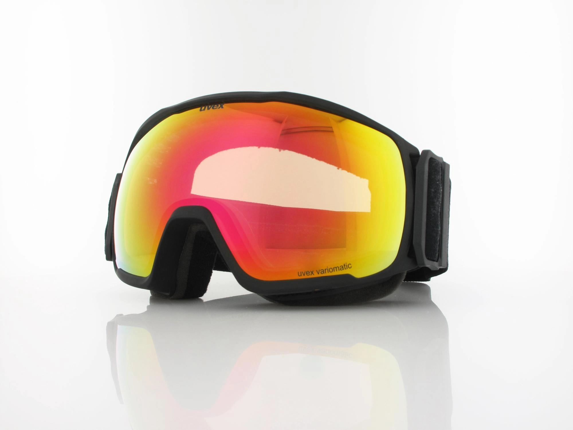 UVEX victorious S V S550195 2230 black matt / DL vario rainbow mirror - clear