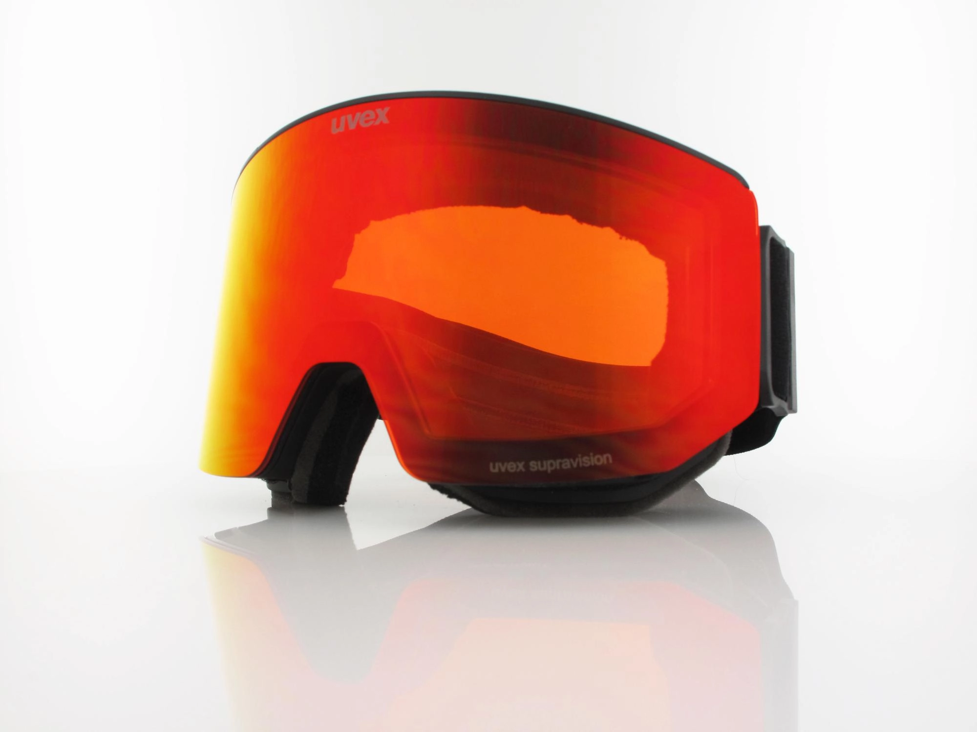 UVEX lace ATTRACT FM S550665 2030 black matt / DL mirror red - orange