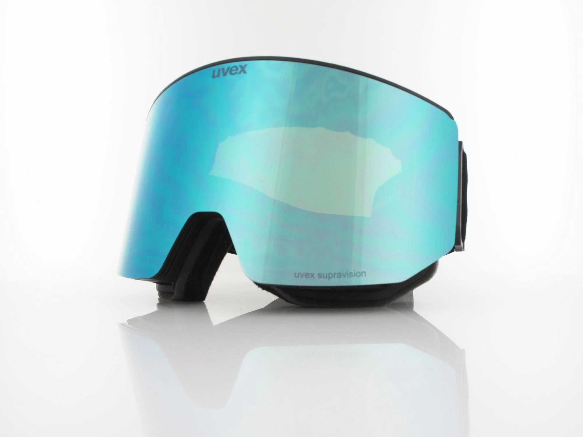UVEX lace ATTRACT FM S550665 5030 black matt / DL mirror ice - green