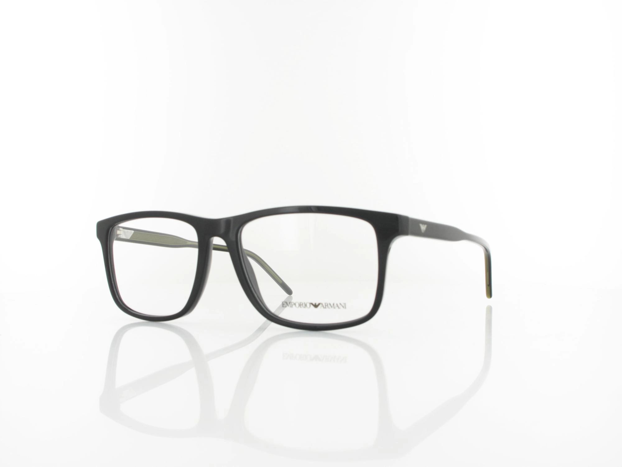 Emporio Armani EA3257 5017 55 schwarz glänzend