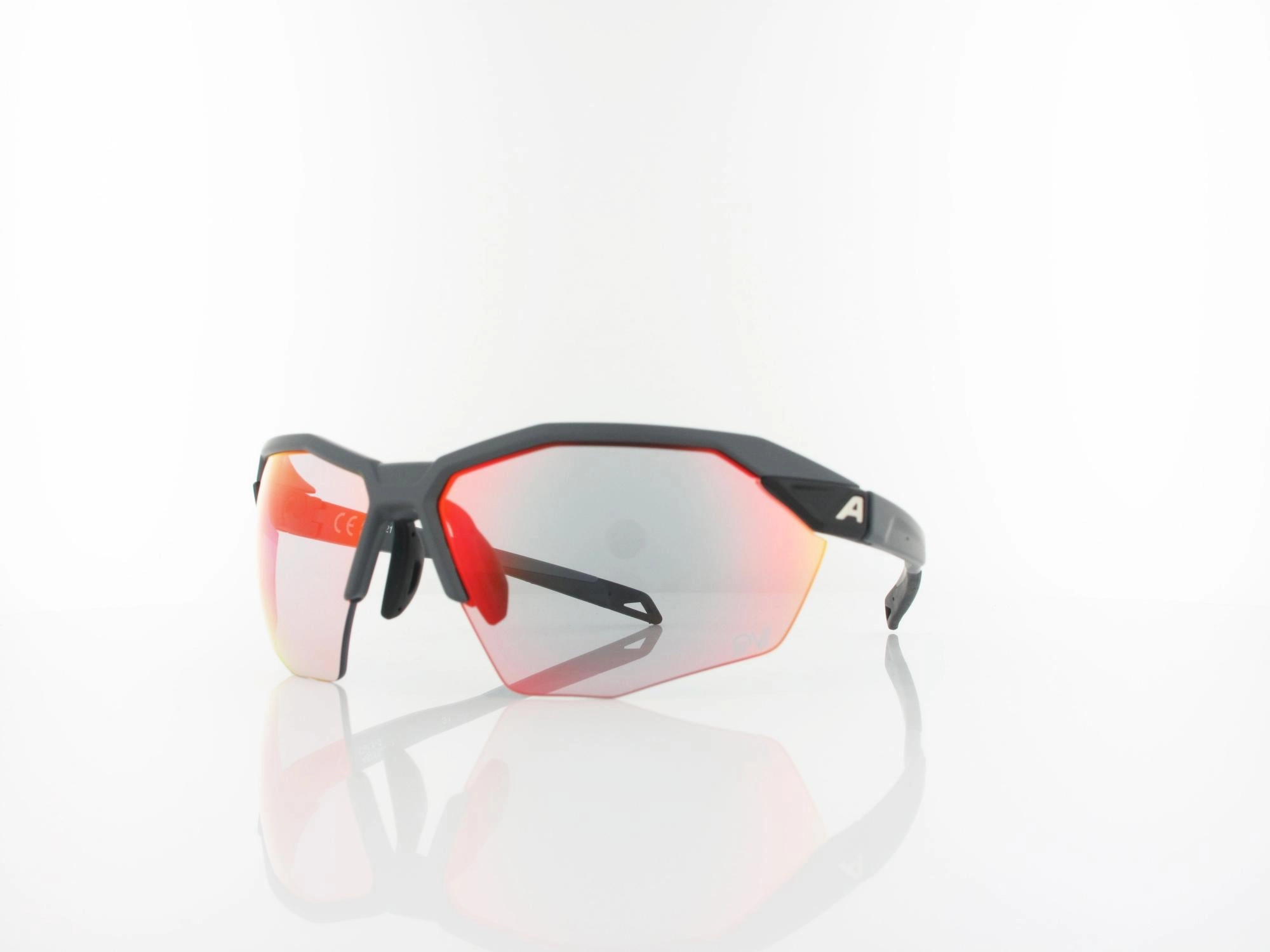 ALPINA Twist Six HR QV A8718 521 70 midnight-grey matt / qv rainbow mirror