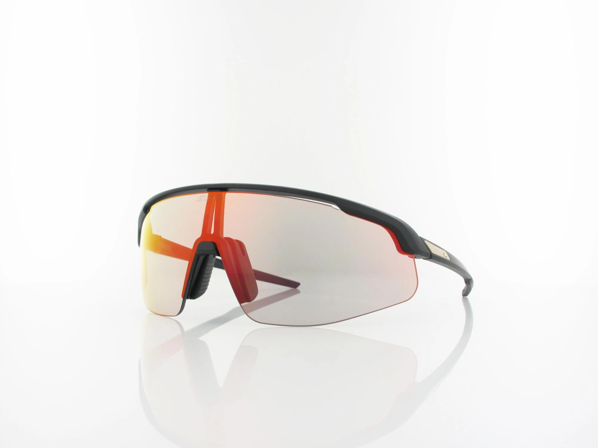 ALPINA Turbo Pro QV A8747 531 145 black matt / QV rainbow mirror
