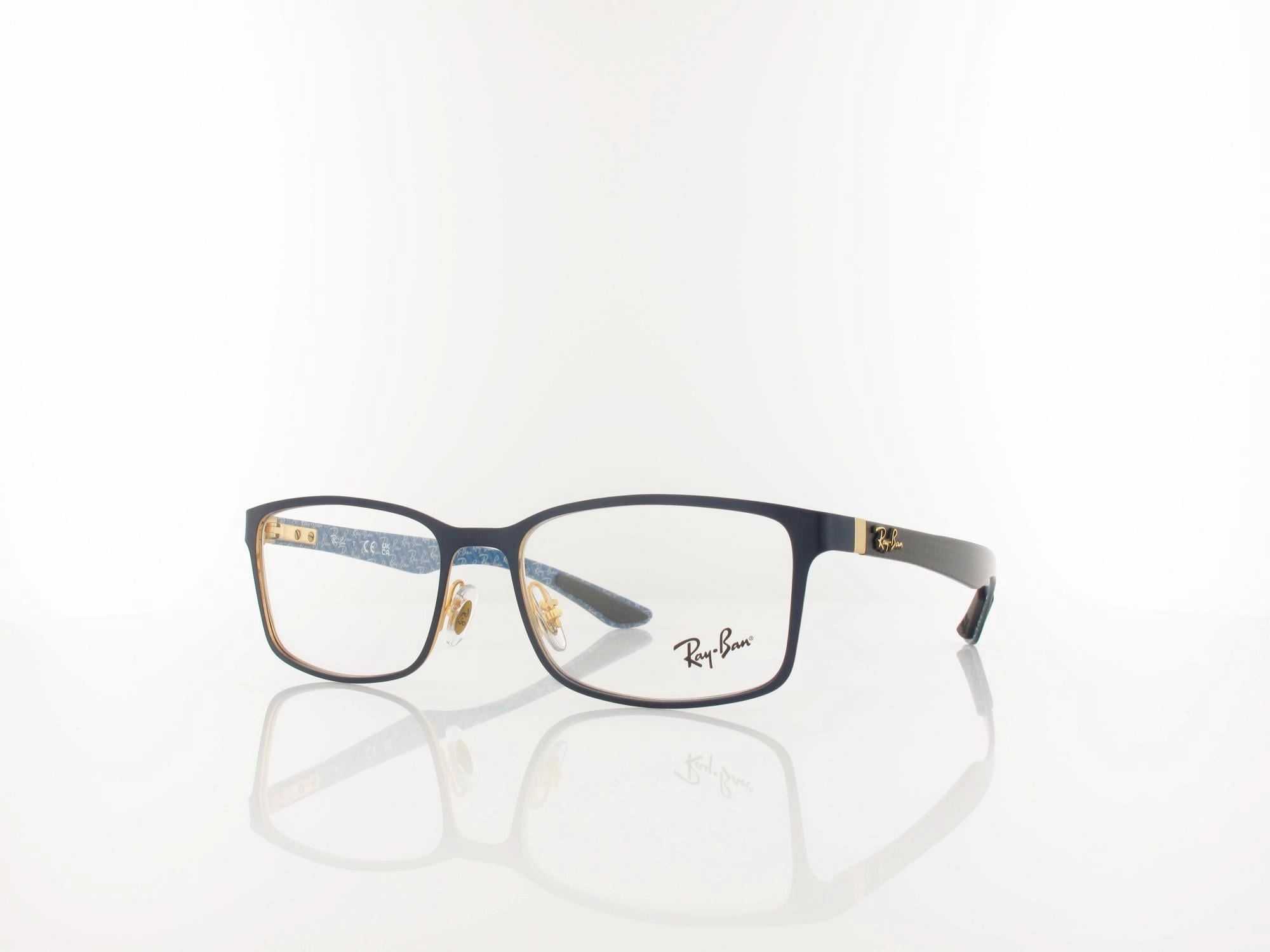 Ray Ban RX8424 3226 55 blue arista gold