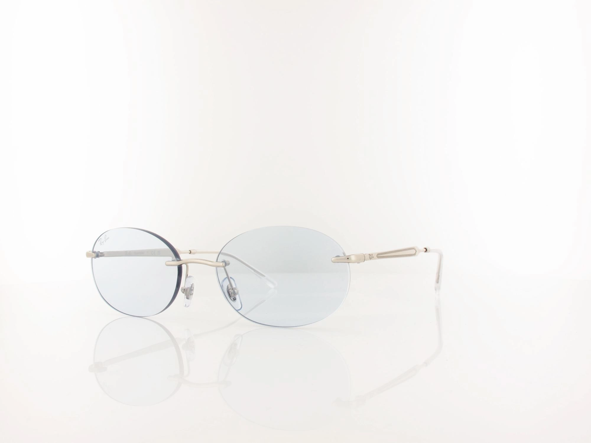 Ray Ban RB3767 003/MF 54 silver / saphire blue transitions