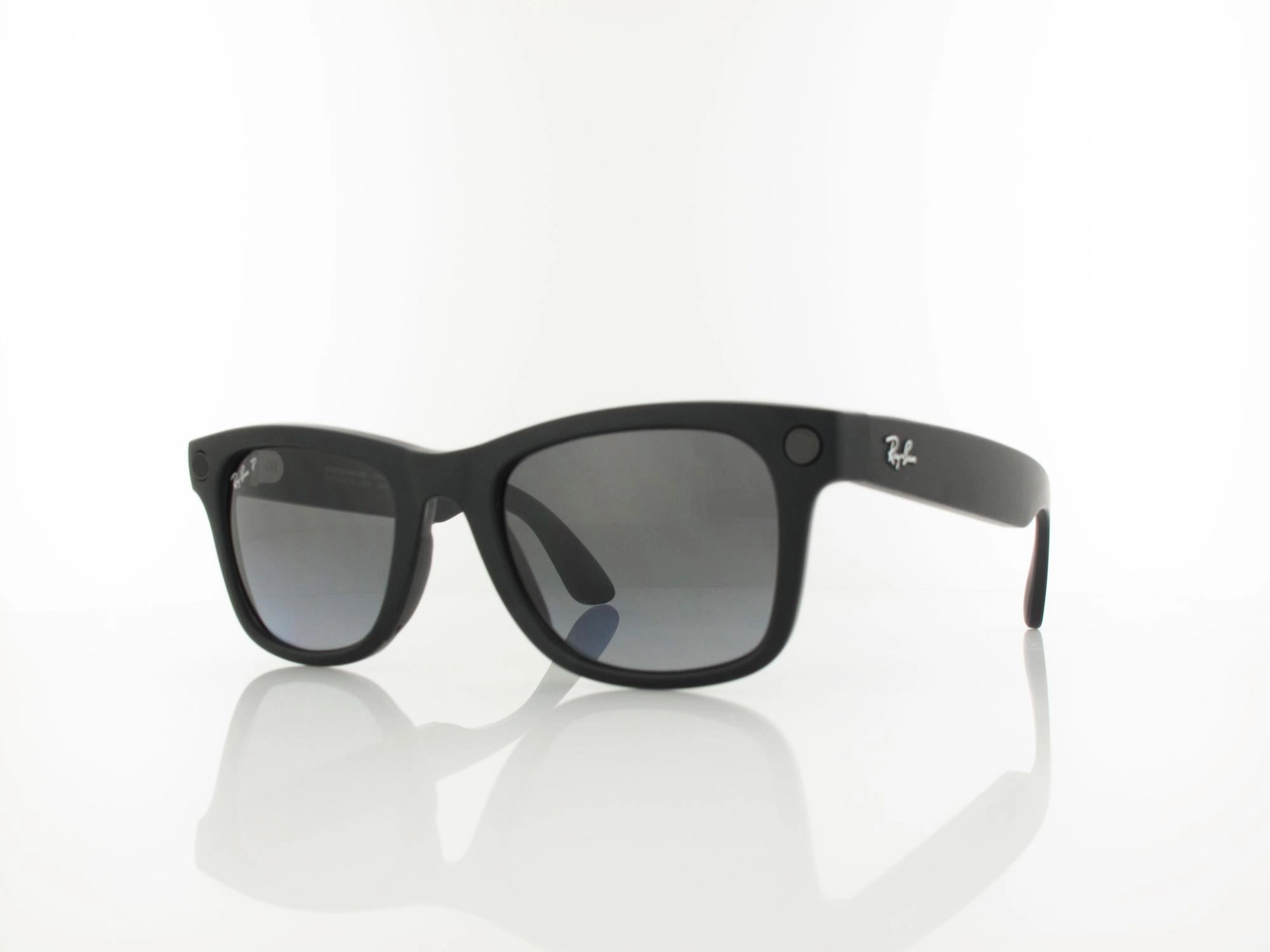 Ray Ban META Wayfarer L RW4012 (Gen2) 601ST3 53 matte black / polar gradient graphite