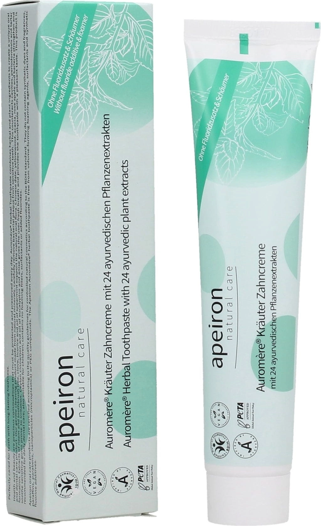Apeiron Auromère Kräuter-Zahncreme - 75 ml