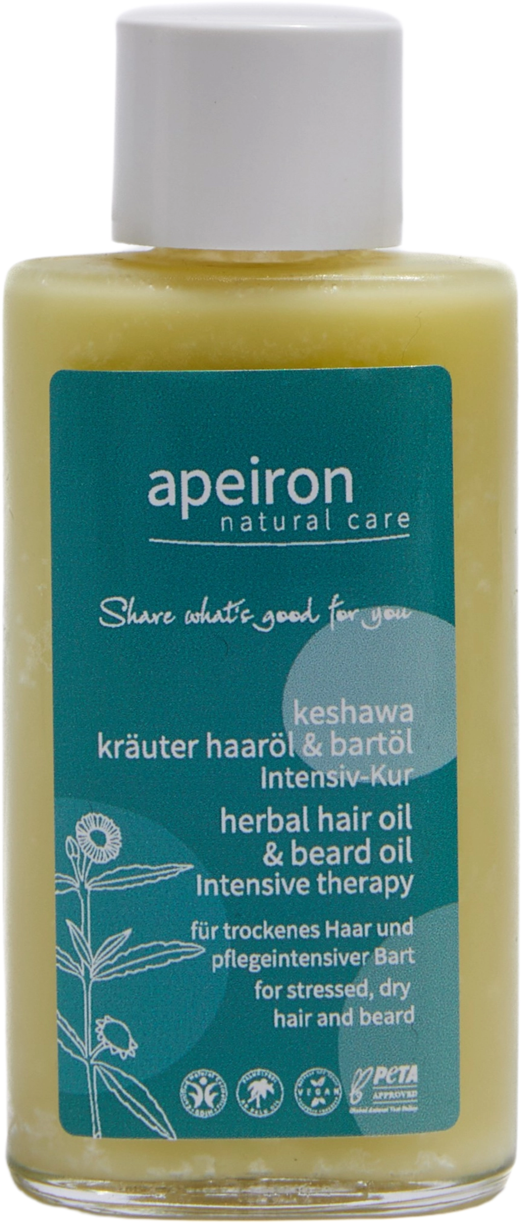 Apeiron Keshawa Kräuter Haaröl - 100 ml