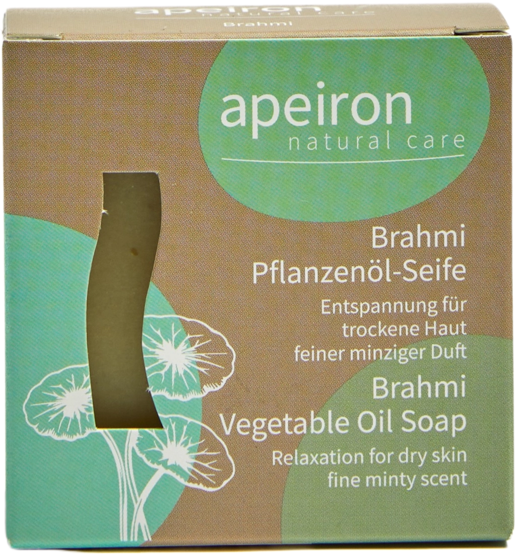 Apeiron Brahmi Pflanzenöl Seife - 100 g