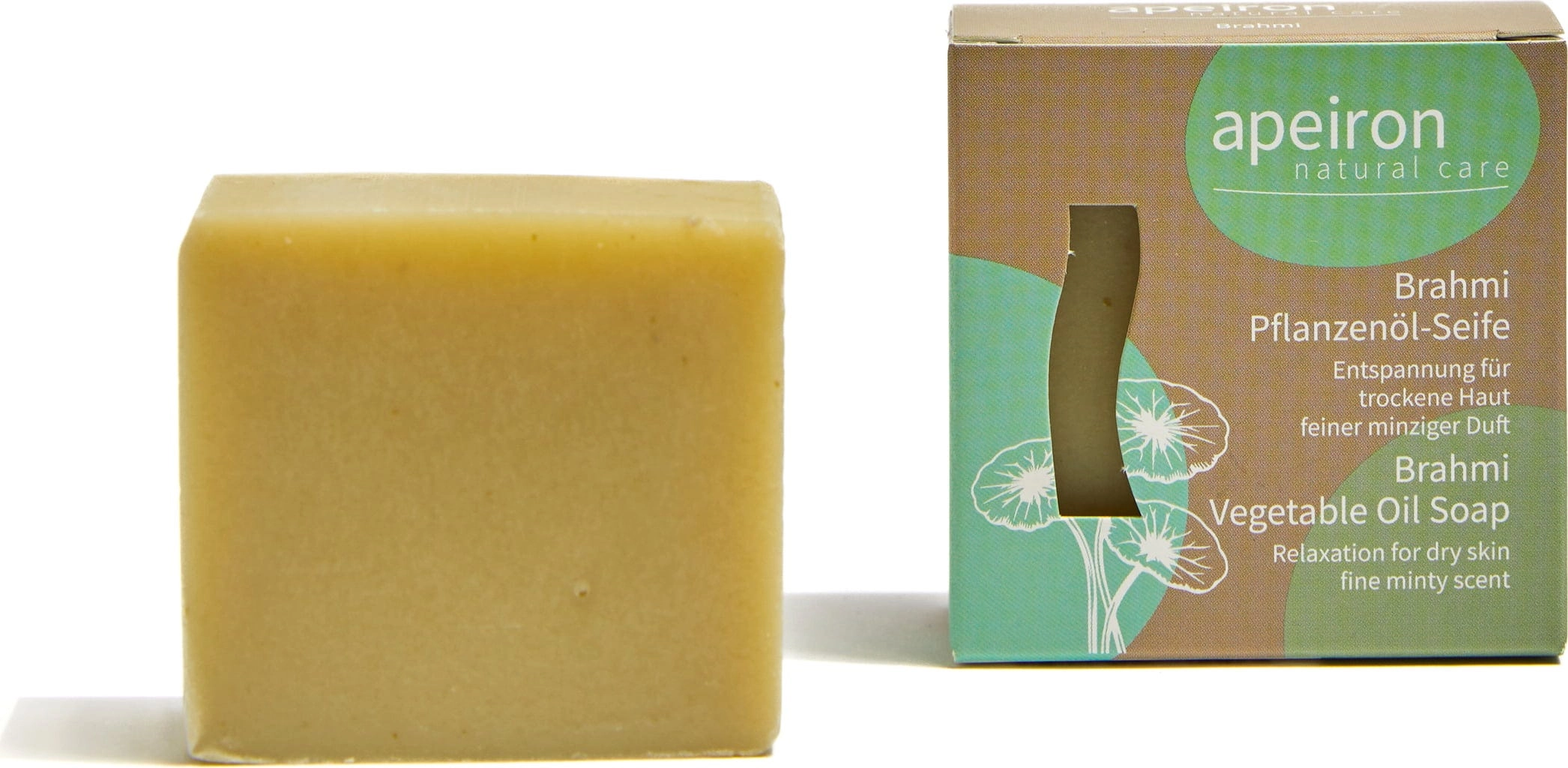 Apeiron Brahmi Pflanzenöl Seife - 100 g