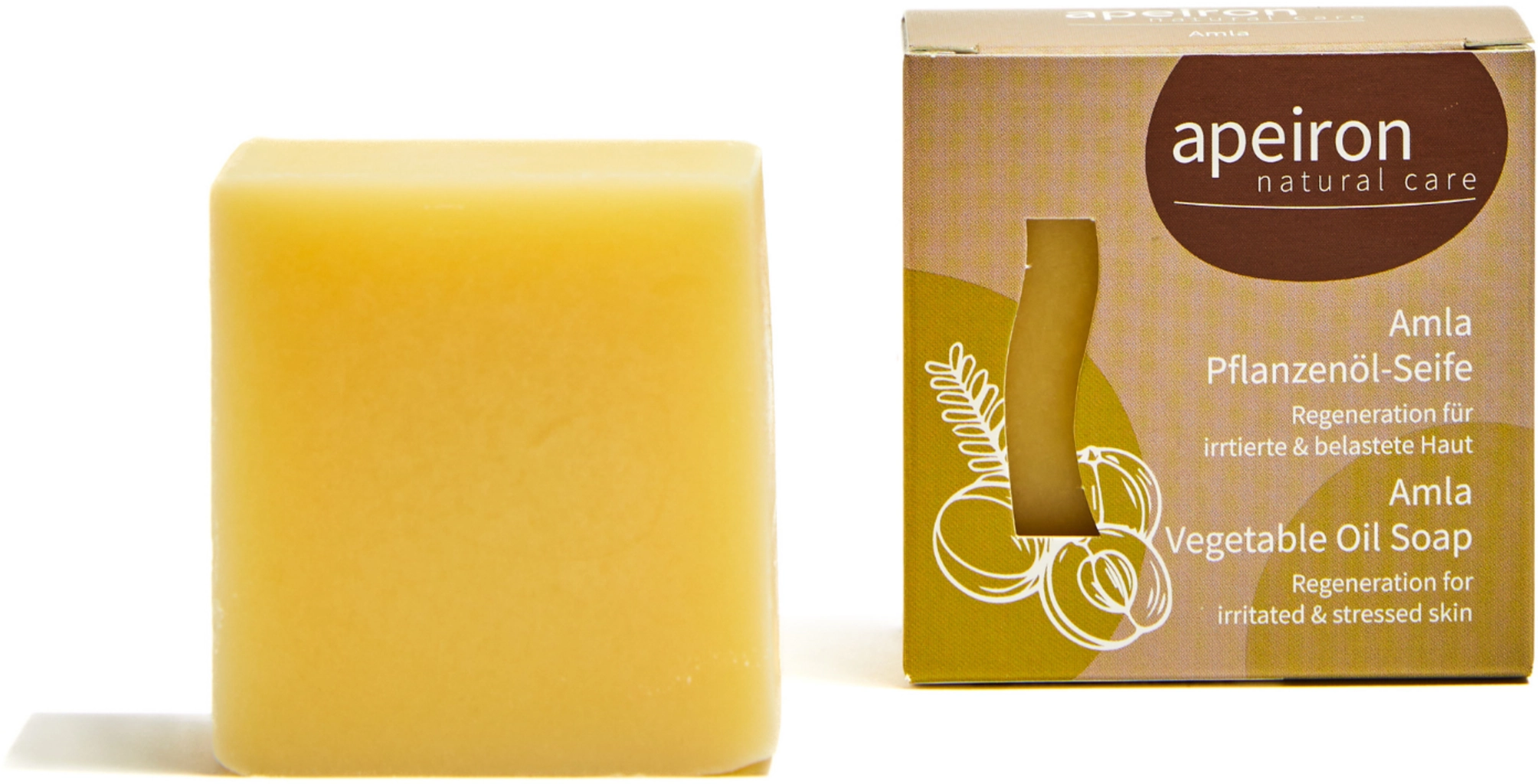 Apeiron Amla Pflanzenöl-Seife - 100 g