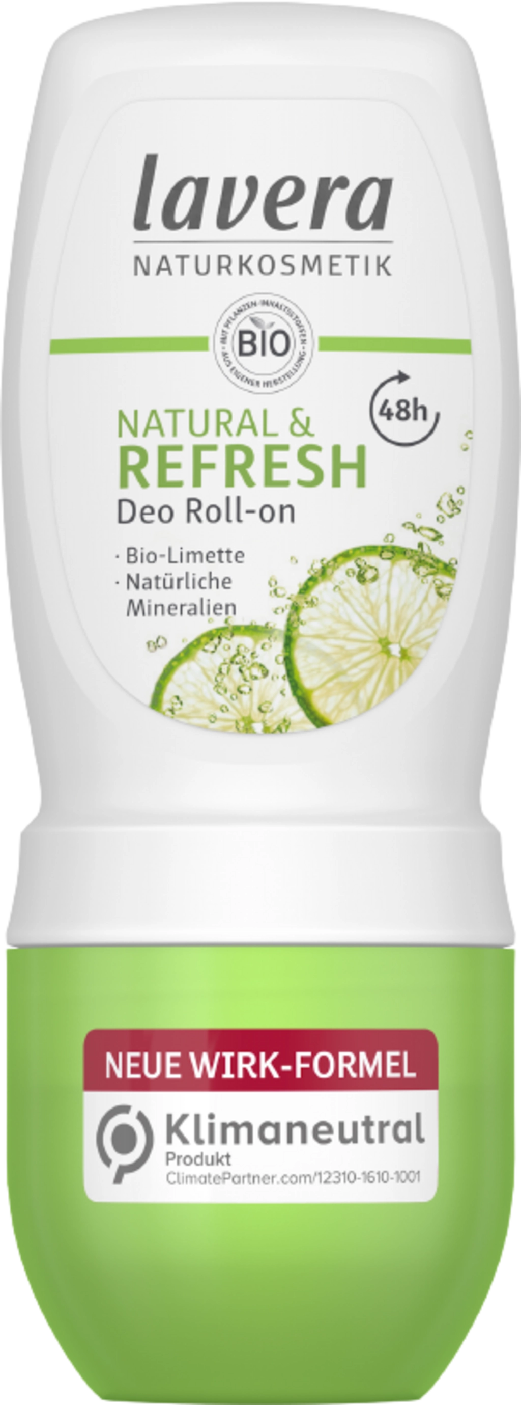 lavera Deo Roll-on NATURAL & REFRESH - 50 ml