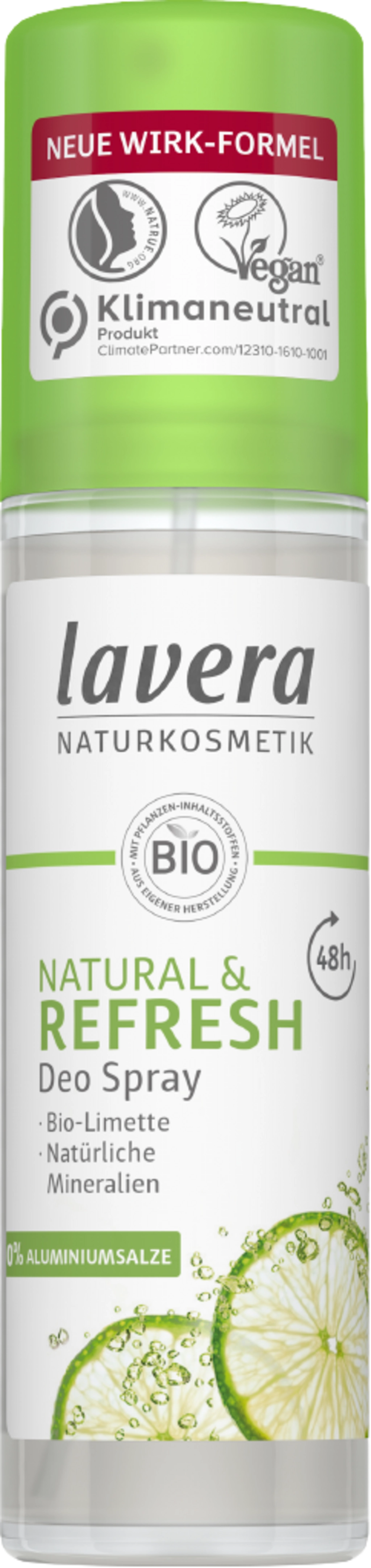 lavera Deo Spray NATURAL & REFRESH - 75 ml